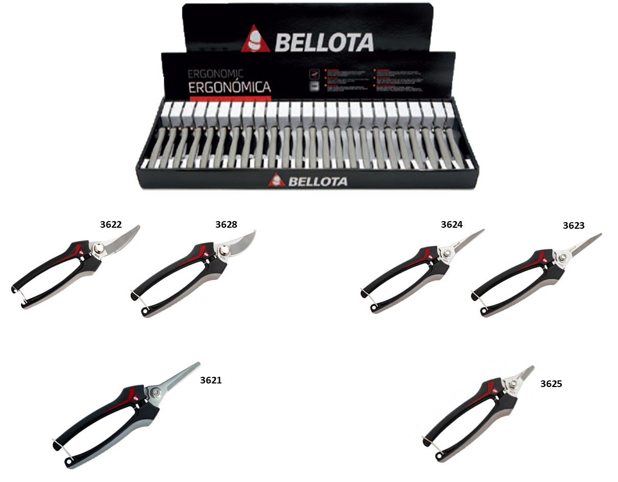 TESOURA ERGONÓMICA EM INOX “BELLOTA”