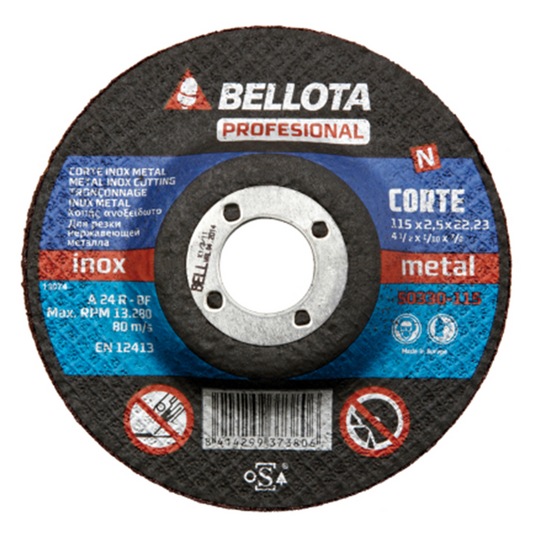 DISCOS DE CORTE INOX–METAL