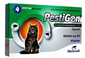 PIPETAS PARA GATOS PESTIGON