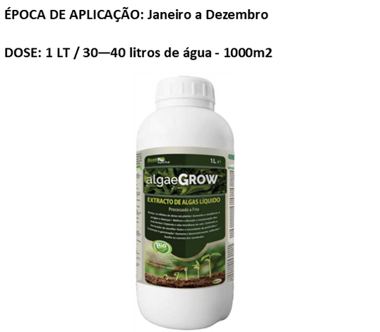 ALGAEGROW - BIOESTIMULANTE PARA PLANTAS